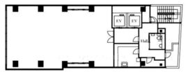 (仮称)銀座8丁目計画 4階 間取り図