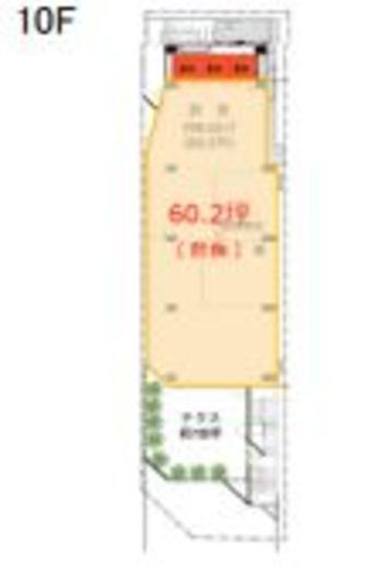 HULIC &New SHINJUKU 10階 間取り図