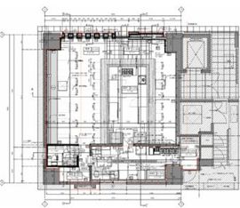ティアラグレイス銀座タワー 1階 間取り図