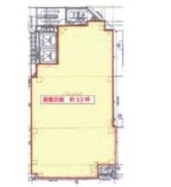 ヒューリック錦糸町駅前ビル 6階 間取り図