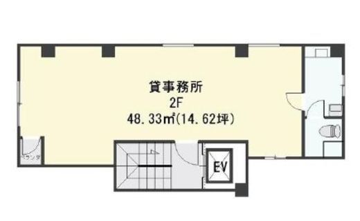 共栄ビル 201 間取り図