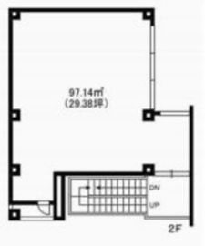 西麻布1丁目ビル 2階 間取り図