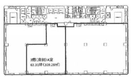 芝公園NDビル 3階南側A 間取り図