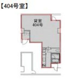 銀座ウォールビル 404 間取り図