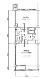 グリーンファンタジアビル(事務所) 706 間取り図