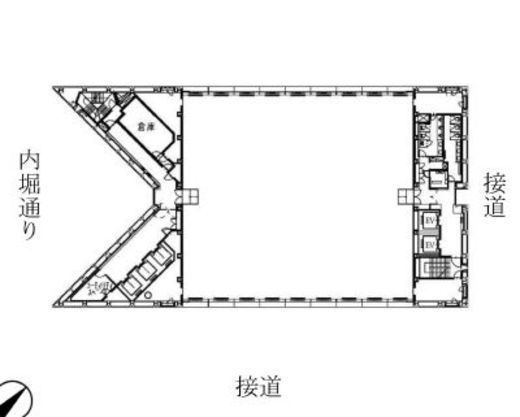 東京堂千代田ビルディング 15階 間取り図