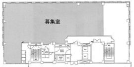 明星ビル 8階 間取り図