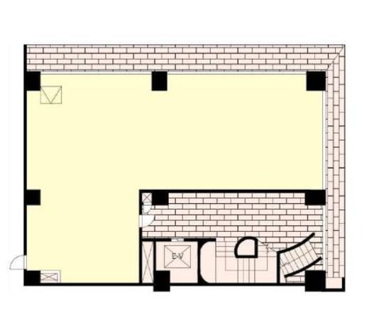 対翠館ビル 1階 間取り図