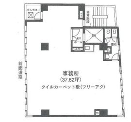 田畑ビル 4階 間取り図