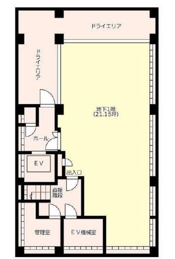 松濤アネックス　 B1階 間取り図