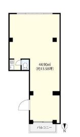 麻布矢野ビル 3階 間取り図