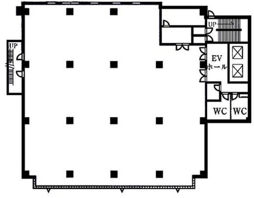 飯田橋第一勧銀稲垣ビル 7階 間取り図