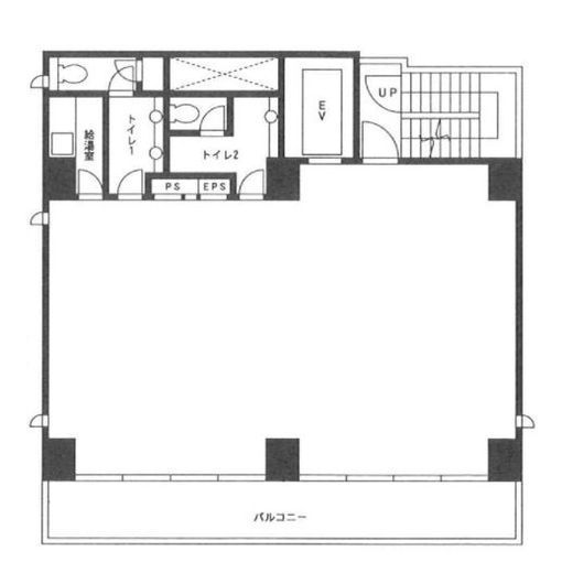 モドマルシェ渋谷桜丘 3階 間取り図
