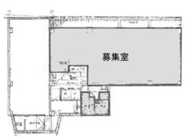 プライム高田馬場四丁目ビル B1階 間取り図