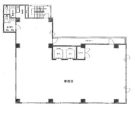 八重洲桜川ビル 4階 間取り図