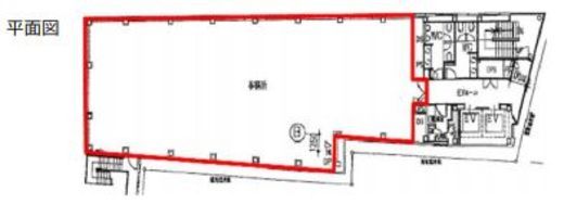 ラウンドクロス新宿5丁目 9階 間取り図