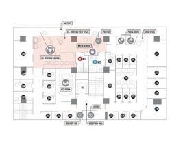 プレミアムオフィス秋葉原 2階 間取り図