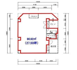 ウェイタワーズ 5階 間取り図