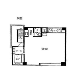 ECS第5ビル 9階 間取り図