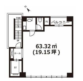ECS第5ビル 8階 間取り図