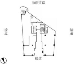 虎ノ門ピアザビル 1階 間取り図