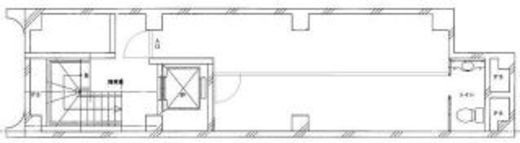 オスカーKBビル 6階 間取り図