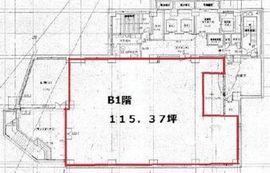 JS市ヶ谷ビル B1階 間取り図