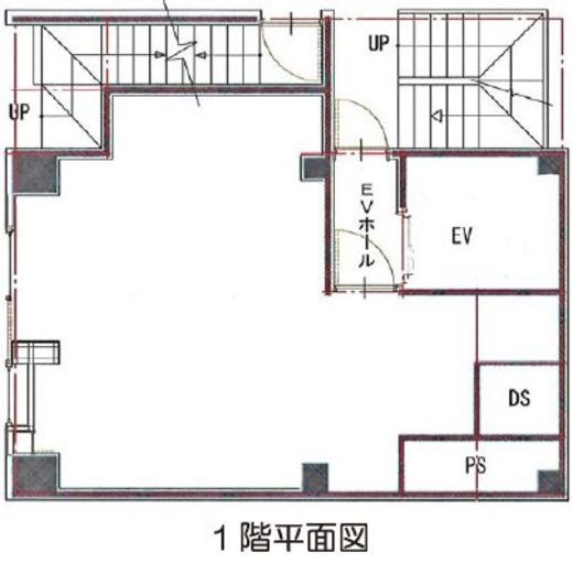 椿ビル 1階 間取り図