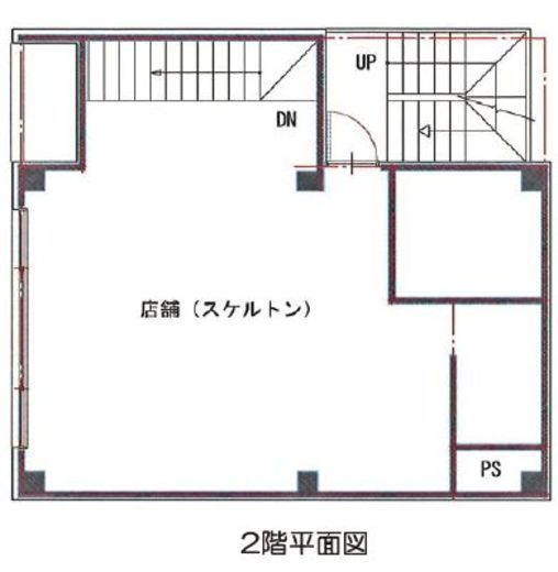椿ビル 2階 間取り図