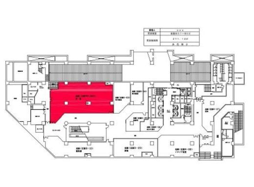 田町センタービル B1階 間取り図