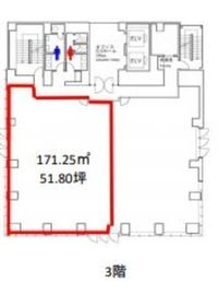 日総第22ビル 3階 間取り図