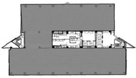 イースト21タワー 6階 間取り図