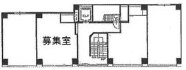 いちご銀座612ビル 1階B 間取り図