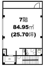 日本橋浜町二丁目ビル 7階 間取り図