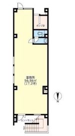 山本ビル(八丁堀) 1階 間取り図