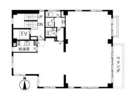 SKY西麻布 4階 間取り図