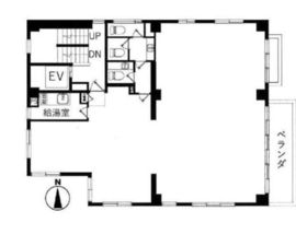 SKY西麻布 5階 間取り図