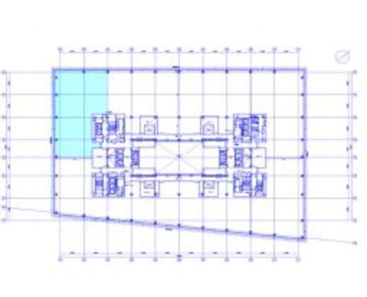 GINZA SIX 11階 間取り図