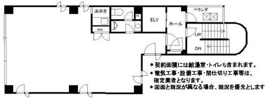 浜ビル(浜松町) 7階 間取り図