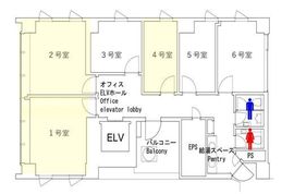 エキスパートオフィス渋谷 501 間取り図