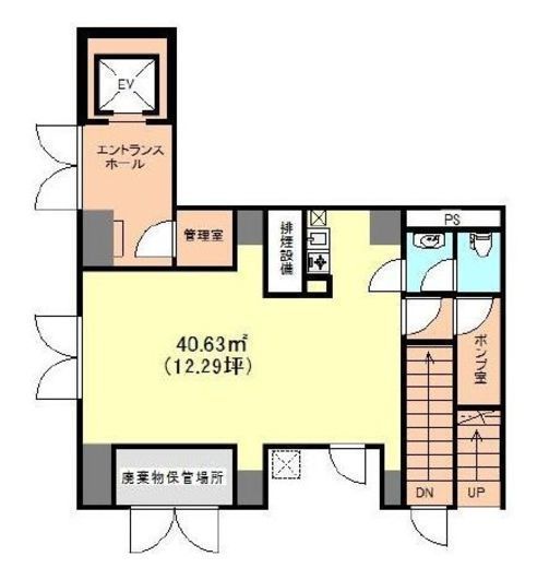 IRIFUNE PLACE 1階 間取り図