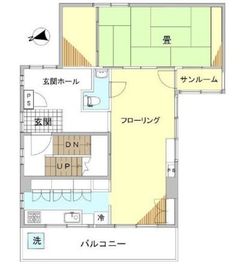 神泉パークハイム 4階 間取り図