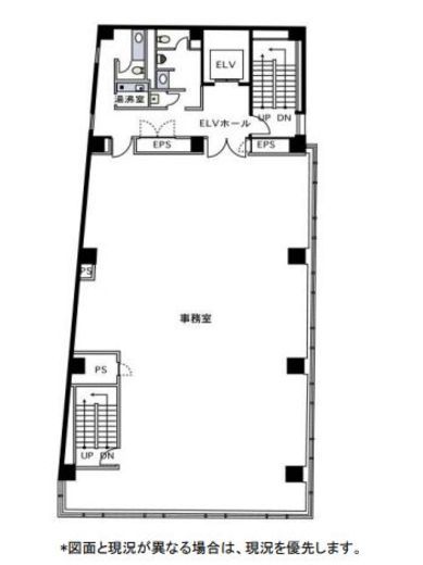 DK五反田 3階 間取り図