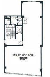 DK日本橋 3階 間取り図