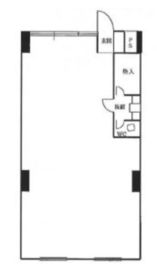 西山興業赤坂ビル 403 間取り図