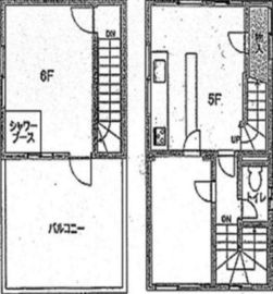 銀座ビル 5-6階 間取り図