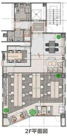 WAW神田 2階 間取り図