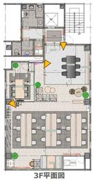 WAW神田 3階 間取り図