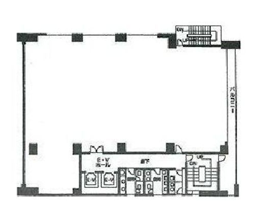 日本橋TCビル 2階 間取り図