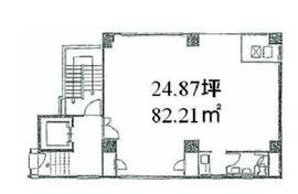 紅花ビル 7階 間取り図